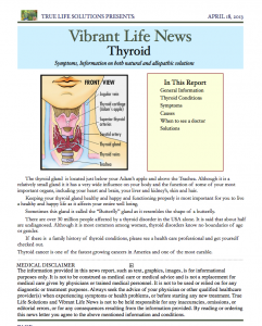 Thyroid report