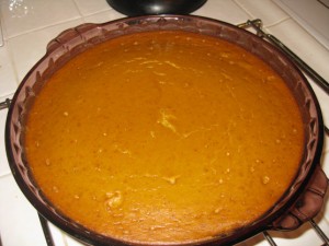 All Organic Pumpkin Pie 